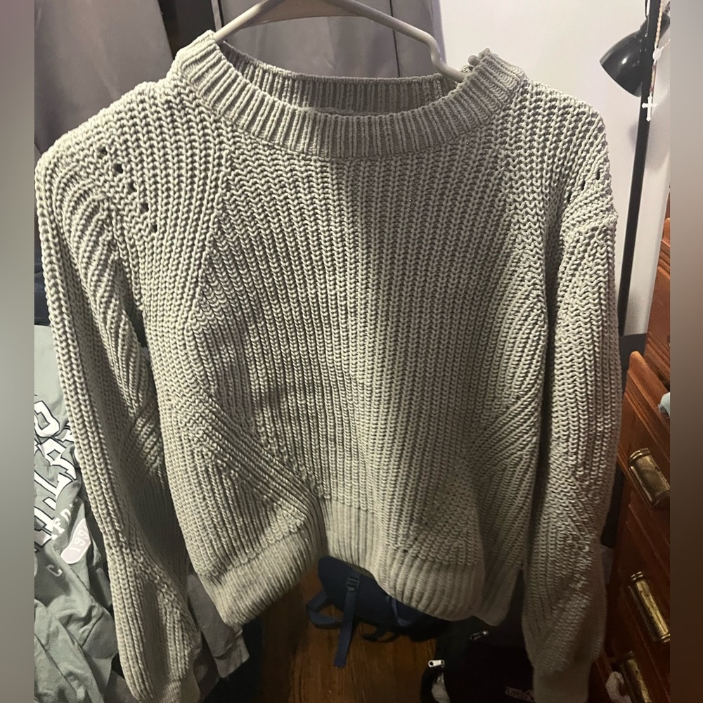 Light Green Knit Sweater